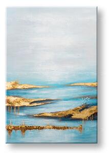 Tablou pictat manual ABSTRACT 1 parte - 80x120 cm - 80×120 cm / Klasický 2 cm
