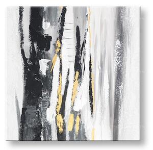 Tablou pictat manual ABSTRACT 1 parte - 60x60 cm - 60×60 cm / Klasický 2 cm