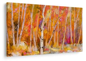 Tablou - Pădurea toamna (90x60 cm)