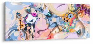 Tablou - Abstracție de basm (120x50 cm)