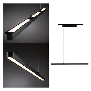 Paulmann URail Lento cu LED, negru mat, reglabil, Negru, Camera de zi / sufragerie, Metal, Modern