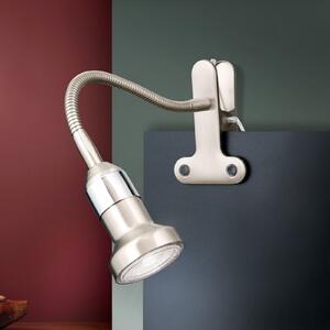 ORION Lampă cu clemă practică Clone, Gri, Studiu / Birou, Metal, Modern