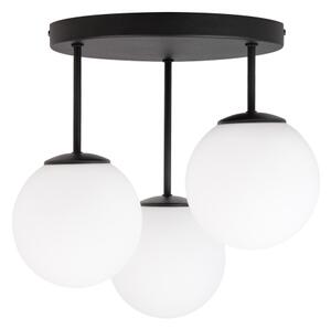 Lustră aplicată MOONLIGHT, 3 x E27, 15 W, 230 V, neagră