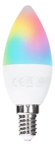 Bec LED RGBW C37 E14/4,8W/230V 3000K + telecomandă - Aigostar