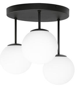 Lustră aplicată MOONLIGHT, 3 x E27, 15 W, 230 V, neagră