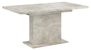 KONDELA Masă extensibilă de sufragerie, beton, 160-200x90 cm, BOBA