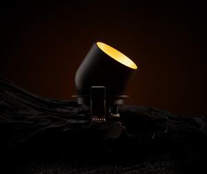 The Light Group SLC Cup downlight LED încastrat negru/auriu 2700K, reglabil, Negru, Camera de zi / sufragerie, Metal, Modern, Corpuri de iluminat încastrate rotunde