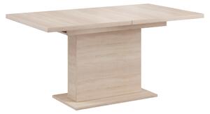 KONDELA Masă extensibilă pentru sufragerie, stejar sonoma, 160-200x90 cm, BOBA