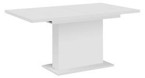 KONDELA Masă dining extensibilă, albă, 160-200x90 cm, BOBA