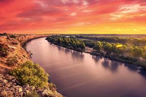 Fototapetă vlies râul murray, australia 375 x 250 cm
