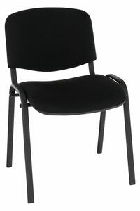 KONDELA Scaun de birou, negru, ISO NEW