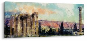 Tablou - Acropole, Atena, Grecia (120x50 cm)