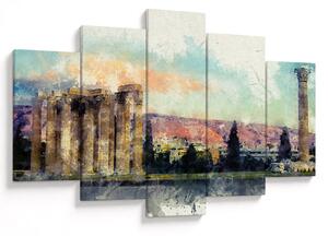Tablou - Acropole, Atena, Grecia (150x105 cm)