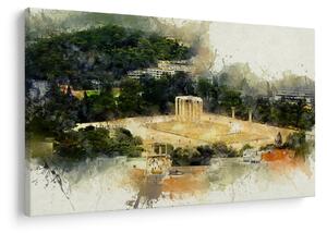 Tablou - Templul lui Zeus, Atena, Grecia (90x60 cm)