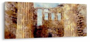 Tablou - Erechtheion, Atena, Grecia (120x50 cm)
