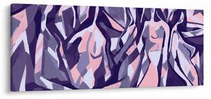 Tablou - Abstract, femei (120x50 cm)