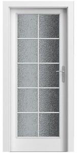 Porta Doors Foaie de ușă viena c, de interior, normă cehă (h0-2020 mm), 80 cm, alb, finisaj vopsea standard, porta doors