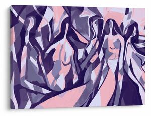 Tablou - Abstract, femei (70x50 cm)