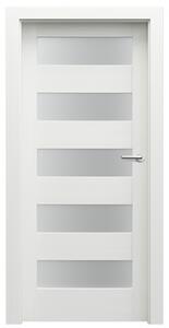 Porta Doors Foaie de ușă verte home c5, de interior, normă poloneză (h0-2060 mm), 60 cm, wenge alb, finisaj sintetic, porta