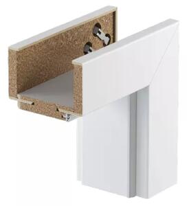 Porta Doors Toc de ușă porta system b, de interior, reglabil, normă poloneză (h0-2060 mm), 95 - 115 mm, alb, finisaj porta