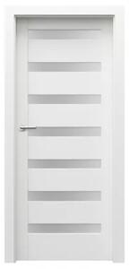 Porta Doors Foaie de ușă verte home d7, de interior, normă poloneză (h0-2060 mm), 60 cm, alb, finisaj sintetic, porta doors