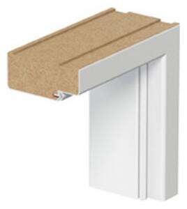 Porta Doors Toc de ușă minimax, de interior, fix, normă cehă (h0-2030 mm), 100 mm, alb, finisaj sintetic, porta doors
