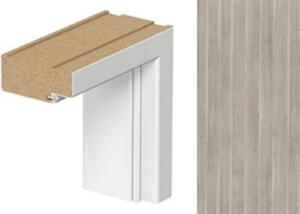 Porta Doors Toc de ușă minimax, de interior, fix, normă poloneză (h0-2075), 100 mm, acacia argintiu, finisaj sintetic, porta