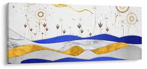 Tablou - Munții aurii (120x50 cm)