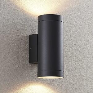 Lucande lumina de perete în aer liber Thomke, 2 becuri, antracit, aluminiu