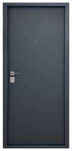 Aplot Ușă pocket bella, de intrare în apartament, normă poloneză (h0- 2060 mm), 80 cm, antracit exterior și interior