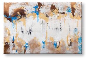 Tablou pictat ABSTRACT 1 parte 120x80 cm - Clasic 2 cm
