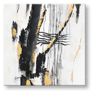 Tablou pictat ABSTRACT 1 parte - 60x60 cm - 60×60 cm / Klasický 2 cm