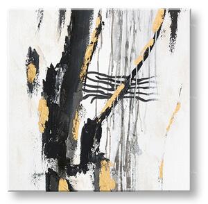 Tablou pictat ABSTRACT 1 parte - 60x60 cm - 60×60 cm / Klasický 2 cm