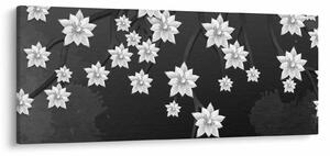 Tablou - Flori pe ramuri (120x50 cm)