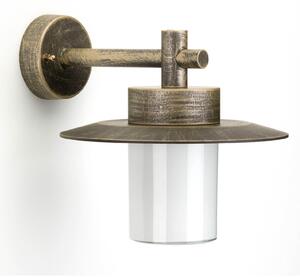 Albert Leuchten Fiona - Lampă de perete pentru exterior cu aspect casă țară, Bronz / Alamă Veche, Metal, Casă de țară / Rustic