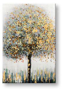 Tablou pictat STROM 1 parte - 60x90 cm - Clasic 2 cm
