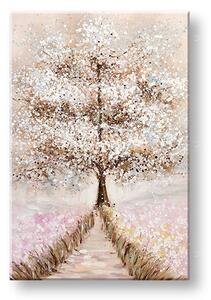 Tablou pictat STROM 1 parte - 60x90 cm - 60×90 cm / Klasický 2 cm