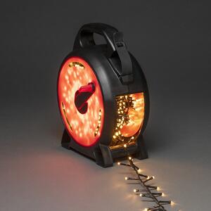 Konstsmide Christmas Ghirlandă luminoasă LED Compact, culoare chihlimbar, 800 de LED-uri, 17,58 m, Plastic