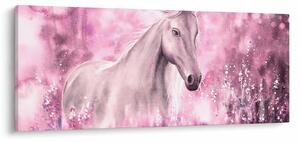 Tablou - Cal pictat (120x50 cm)