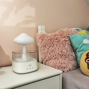 Umidificator de aer și lampă de noapte - difuzor aromaterapie cu efect de ploaie Ruhhy 24378 450 ml