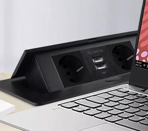 Priză încorporabilă Izoxis 21446 - priză dublă USB pentru blat