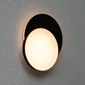 LUTEC Aplică LED pentru exterior Goleta, negru, formă variabilă, CCT, Negru, Plastic, Modern