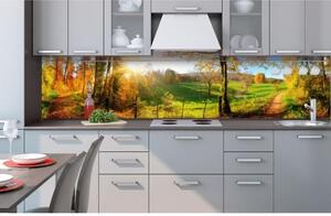 Fototapet pentru bucătărie - pajiște 260 x 60 cm