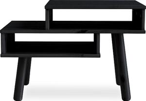 Masuta de cafea Hako neagra 40/65/45 cm