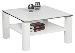 STOLKOM Masuta de cafea Torrance alba 75/75/41 cm