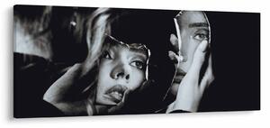 Tablou - Privind în oglindă (120x50 cm)