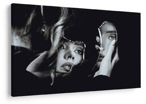 Tablou - Privind în oglindă (90x60 cm)