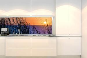 Fototapet pentru bucătărie - apus de soare peste ocean 180 x 60 cm