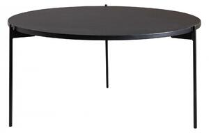 Masuta de cafea Rombo neagra 74/38,5/74 cm
