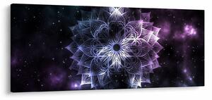 Tablou - Mandala Lotus în spațiu (120x50 cm)